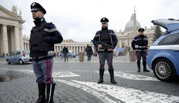 Vatikán felkészült a terrortámadásra