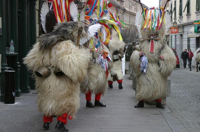 Farsangkor ismét felvonulnak a szlovén kurentek
