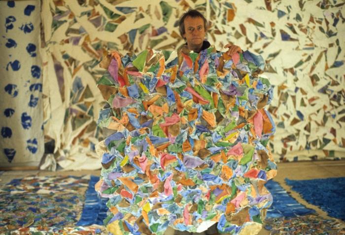 Magyar festő kiállítása nyílt Párizsban: Egyik műve Emmanuel Macron falát díszíti